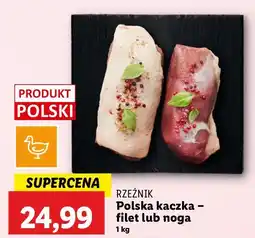 Lidl Noga z kaczki wolno gotowana żurawiną Rzeźnik Codzienna Dostawa oferta