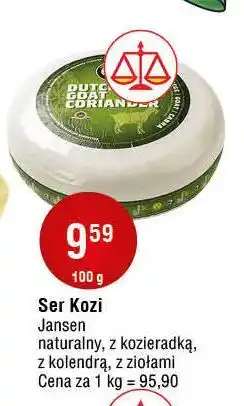 E.Leclerc Ser kozi z kozieradką Jansen oferta