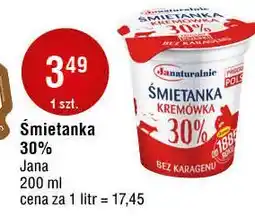 E.Leclerc Śmietanka 30 % uht Janaturalnie oferta