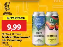 Lidl Piwo Browar Artezan Kalambury oferta