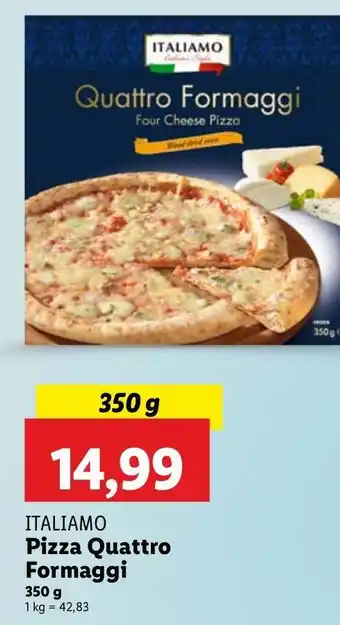 Lidl Pizza cztery sery Italiamo oferta