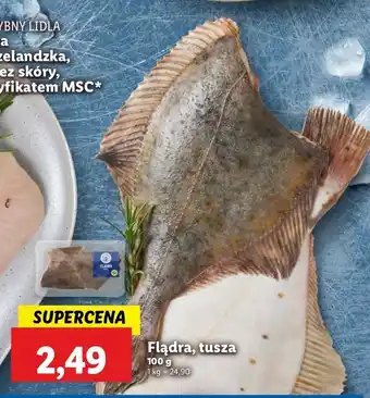 Lidl Flądra tusza Świeża Ryba oferta