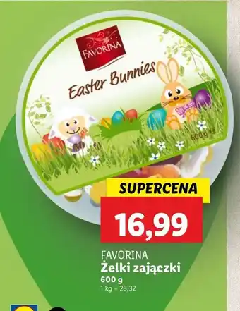 Lidl Żelki świąteczne Favorina oferta