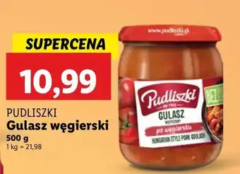 Lidl Gulasz wieprzowy po węgiersku Pudliszki oferta