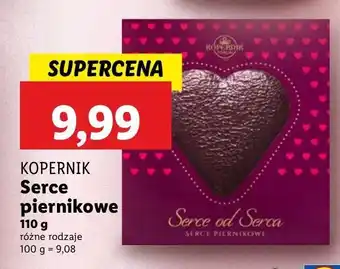 Lidl Serce piernikowe Kopernik oferta