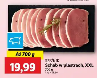 Lidl Schab wieprzowy bez kości plastry Rzeźnik Codzienna Dostawa oferta