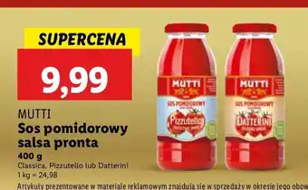 Lidl Sos pomidorowy datterini Mutti oferta