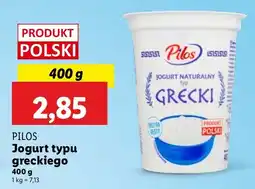 Lidl Jogurt grecki Pilos oferta