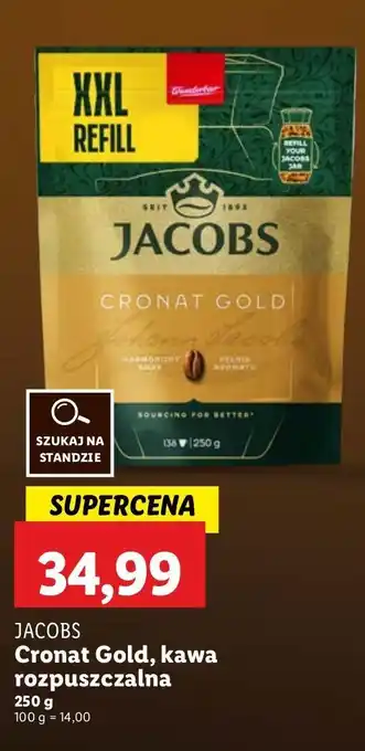 Lidl Kawa zapas Jacobs Cronat Gold oferta