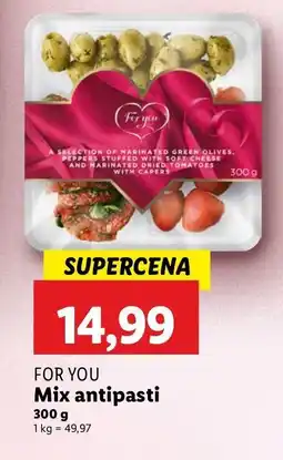 Lidl Mix antipasti For You oferta