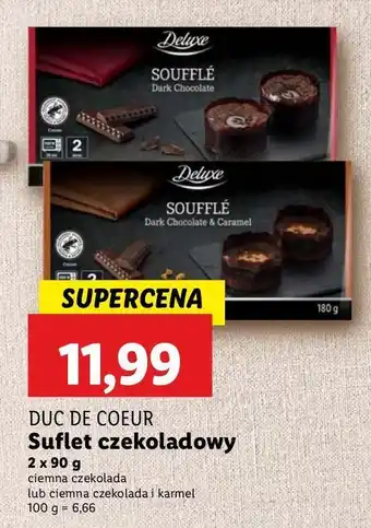 Lidl Suflet czekolada i karmel Deluxe (Schwarz) oferta