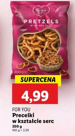 Lidl Precelki w kształcie serc For You oferta