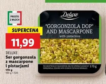 Lidl Gorgonzola mascarpone z pistacjami Deluxe (Schwarz) oferta