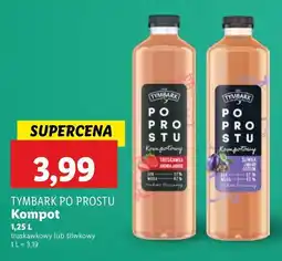 Lidl Napój śliwka Tymbark Po Prostu oferta