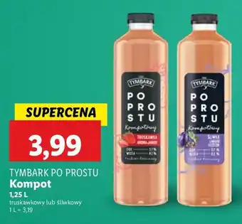 Lidl Napój śliwka Tymbark Po Prostu oferta