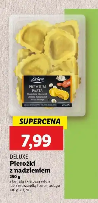 Lidl Pierogi z mozzarellą i serem asiago Deluxe (Schwarz) oferta