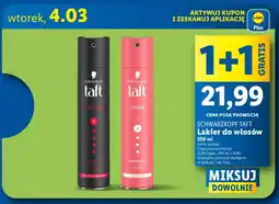 Lidl Lakier do włosów 4 Taft Shine oferta