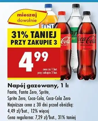 Biedronka Napój Sprite oferta