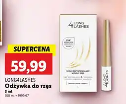 Lidl Serum przyspieszające wzrost rzęs Long4Lashes oferta