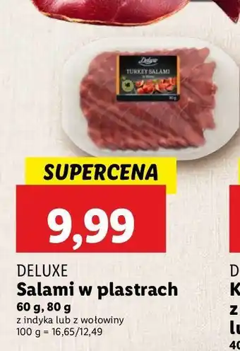 Lidl Salami wołowe Deluxe (Schwarz) oferta