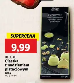 Lidl Ciastka z nadzieniem pistacjowym Deluxe (Schwarz) oferta