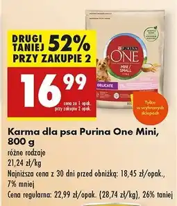 Biedronka Karma dla psa mini/small oferta