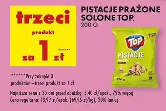 Biedronka Pistacje Top Akardo oferta