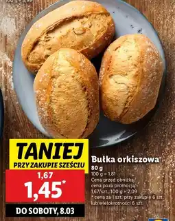 Lidl Bułka orkiszowa oferta