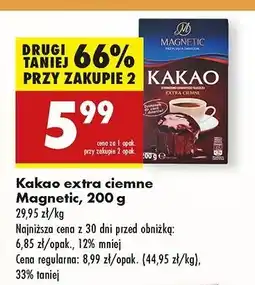 Biedronka Kakao extra ciemne Magnetic oferta