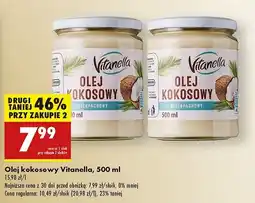 Biedronka Olej kokosowy Vitanella oferta