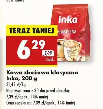 Biedronka Kawa Inka Klasyczna oferta