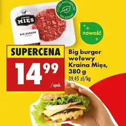 Biedronka Big burger wołowy Kraina Mięs oferta