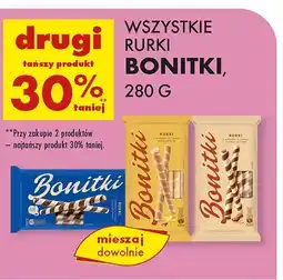 Biedronka Rurki z kremem czekoladowym Bonitki oferta