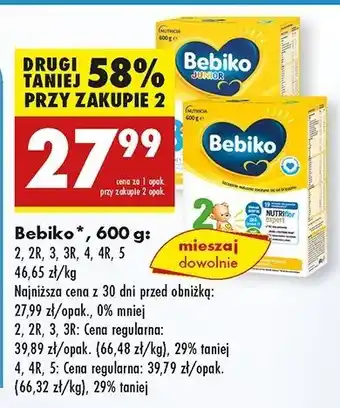 Biedronka Mleko 5 Bebiko Junior oferta