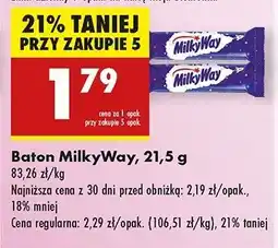 Biedronka Baton mleczny Milky Way oferta