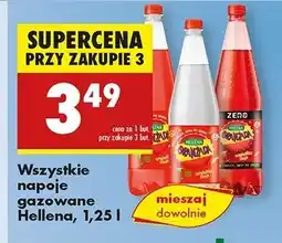 Biedronka Oranżada czerwona zero Hellena oferta