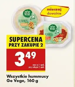 Biedronka Hummus z toppingiem spicy salsa Govege oferta