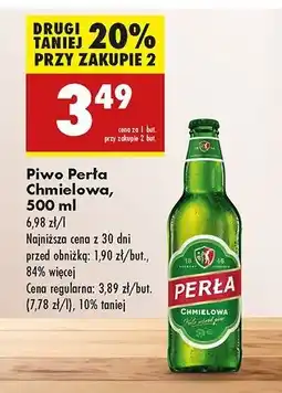 Biedronka Piwo Perła Chmielowa oferta