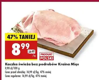 Biedronka Kaczka świeża Kraina Mięs oferta