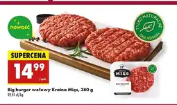 Biedronka Big burger wołowy Kraina Mięs oferta