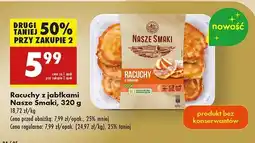 Biedronka Racuchy z jabłkami Nasze Smaki oferta