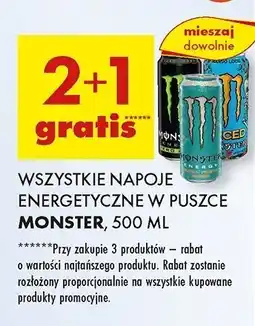 Biedronka Napój energetyczny Monster Energy Zero Ultra Fiesta Mango oferta