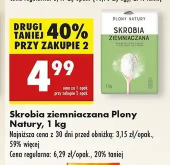 Biedronka Skrobia ziemniaczana Plony Natury oferta