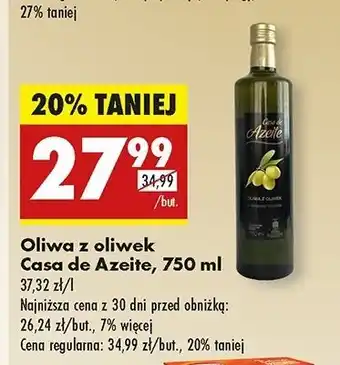 Biedronka Oliwa z oliwek Casa De Azeite oferta