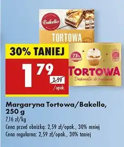 Biedronka Margaryna roślinna Tortowa (Biedronka) oferta