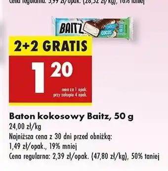 Biedronka Baton kokosowy Baitz oferta