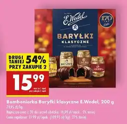 Biedronka Bombonierka E. Wedel Baryłki oferta