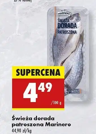 Biedronka Dorada patroszona świeża Marinero oferta