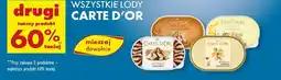 Biedronka Lody lemon pie Algida Carte D'or Les Desserts oferta