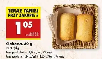 Biedronka Ciabatta oferta